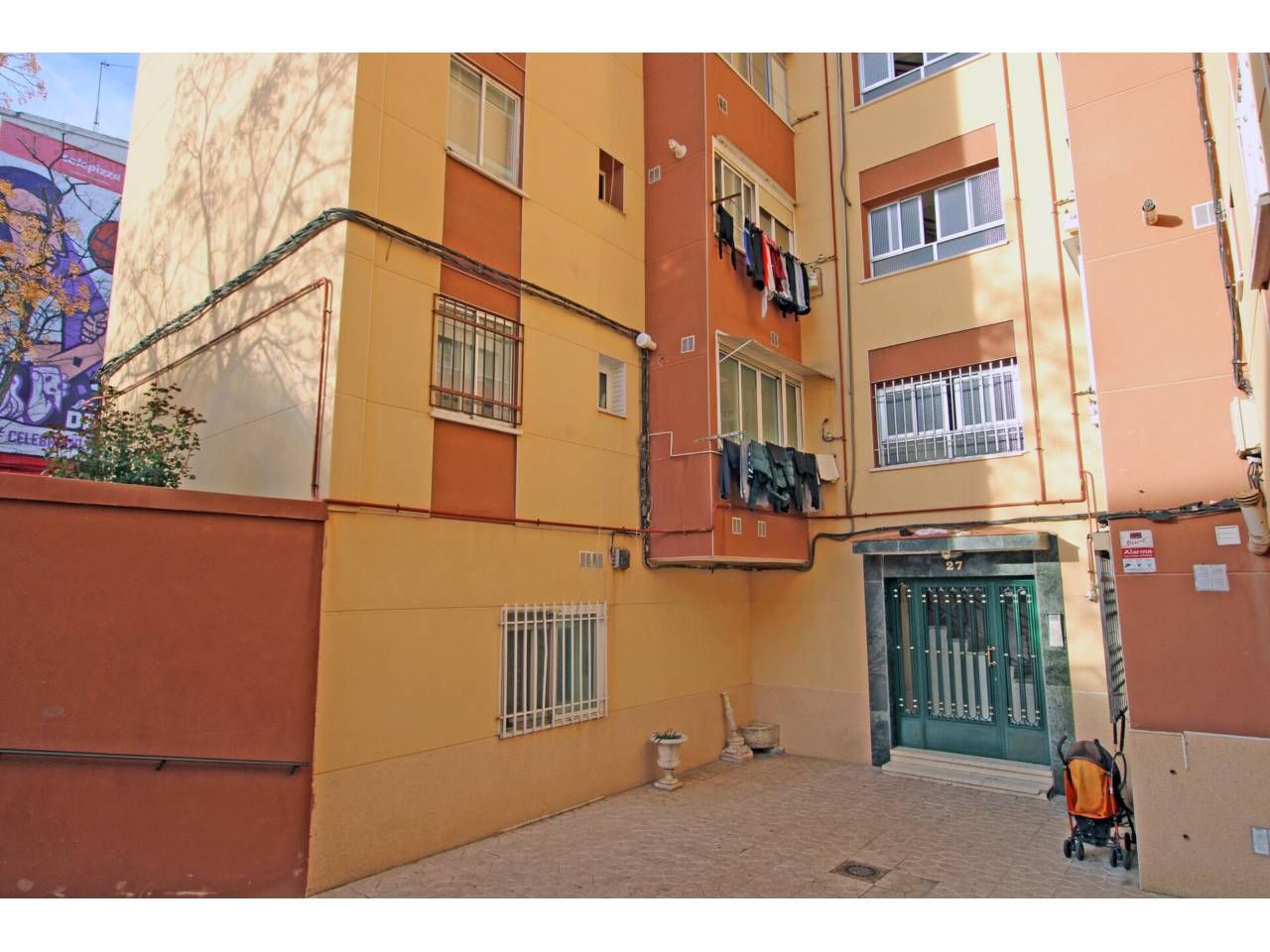 Vista exterior de Pis en venda en  Madrid Capital