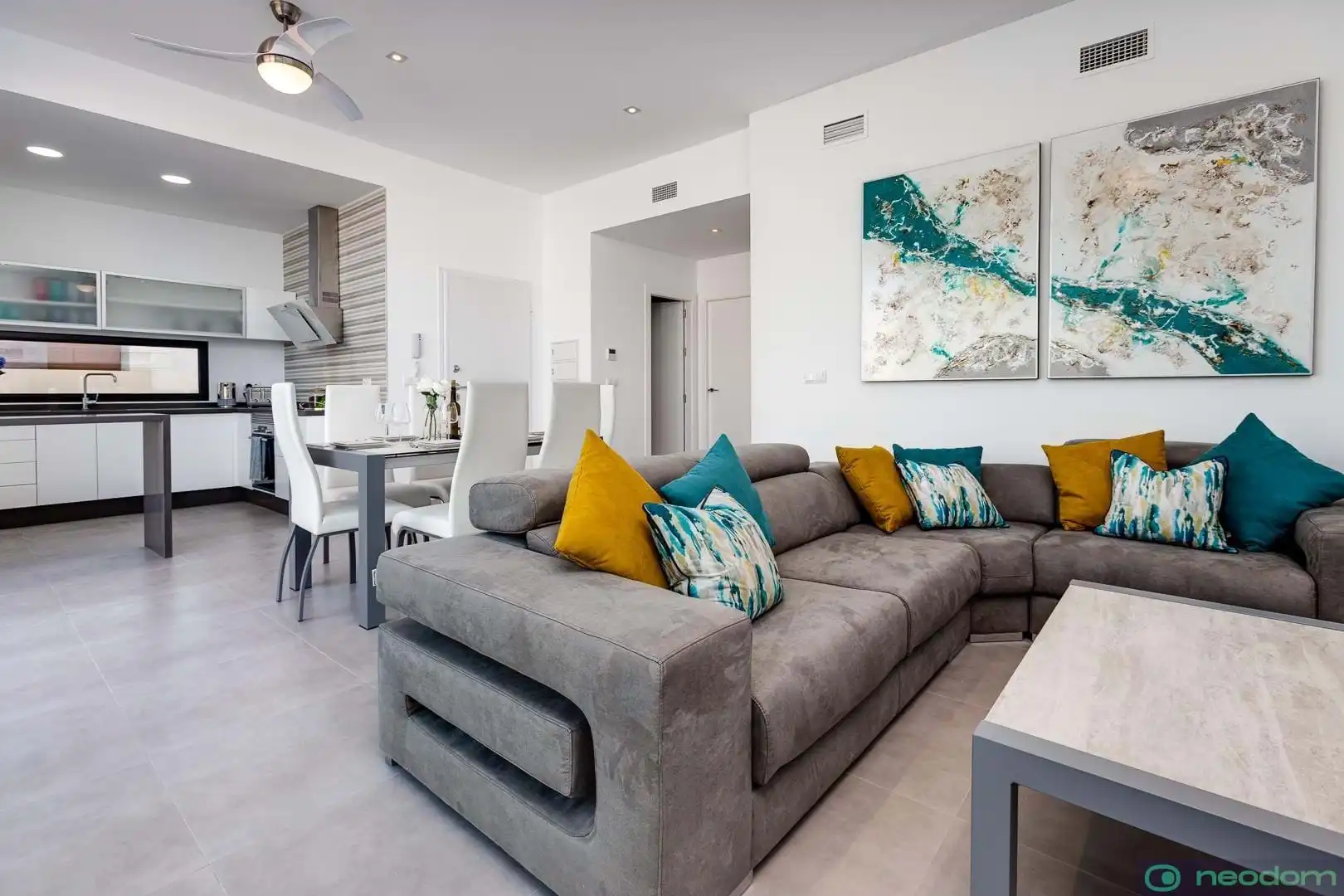 Sala de estar de Casa o chalet en venta en Pilar de la Horadada con Terraza