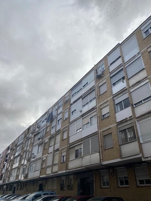 Exterior view of Flat for sale in  Madrid Capital  with Heating, Parquet flooring and Storage room