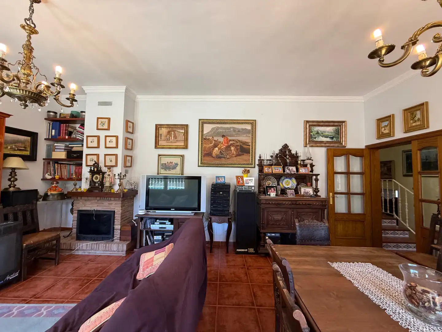 Living room of Houses for sale in Dénia  with Air Conditioner, Heating and Private garden