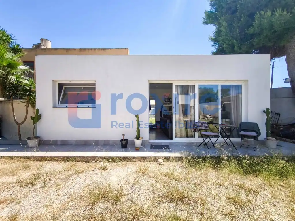 Vista exterior de Casa o xalet en venda en Sant Josep de sa Talaia amb Aire condicionat, Jardí privat i Terrassa
