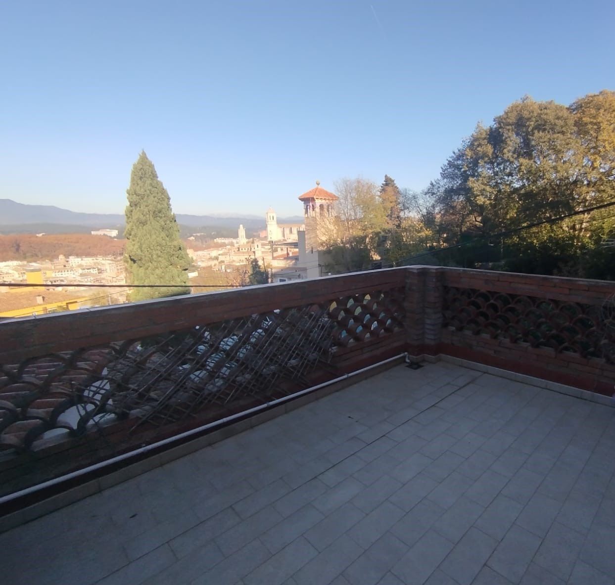 Terraza de Piso de alquiler en Girona Capital