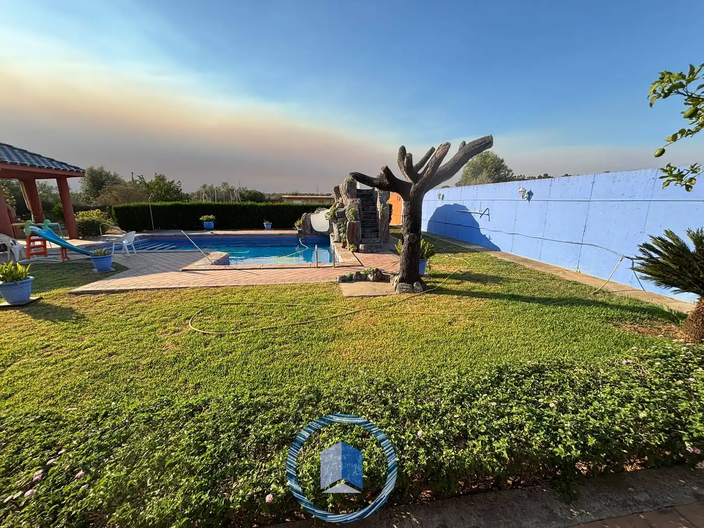 Piscina de Casa o chalet en venta en Alcalá de Guadaira con Aire acondicionado, Jardín privado y Terraza