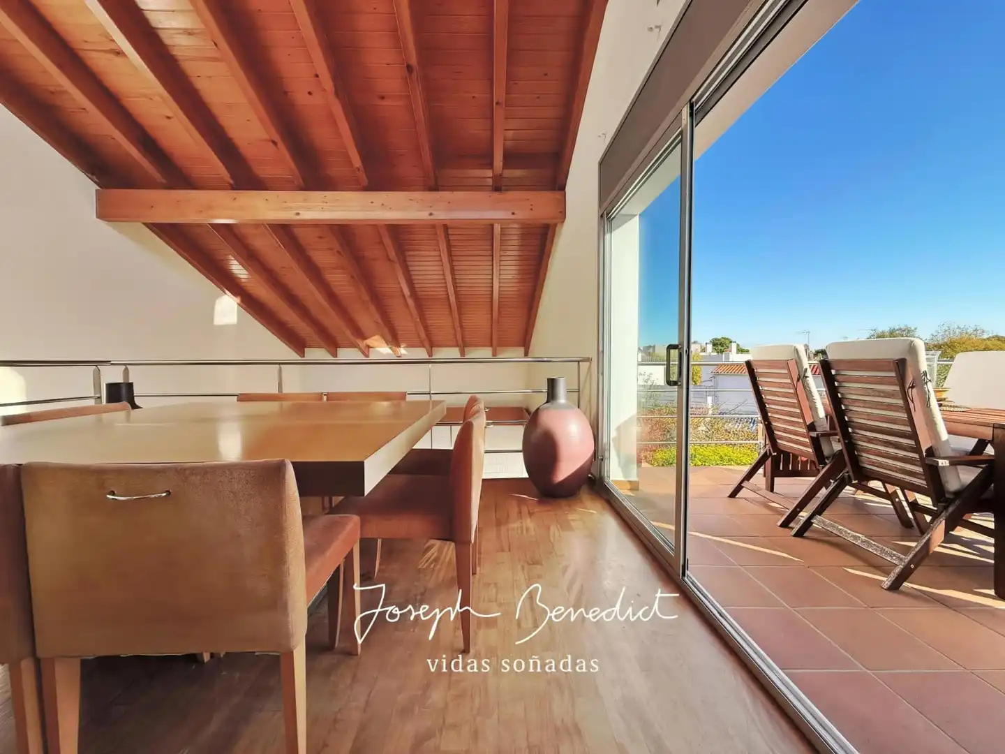 Terraza de Casa o chalet en venta en Castelldefels con Aire acondicionado, Calefacción y Jardín privado
