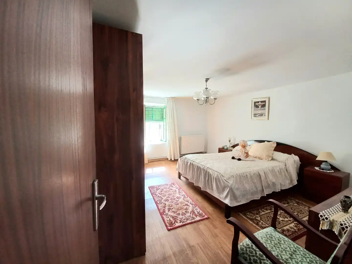 Bedroom of Detached homes for sale in Madrigalejo del Monte  with Heating and Storage room