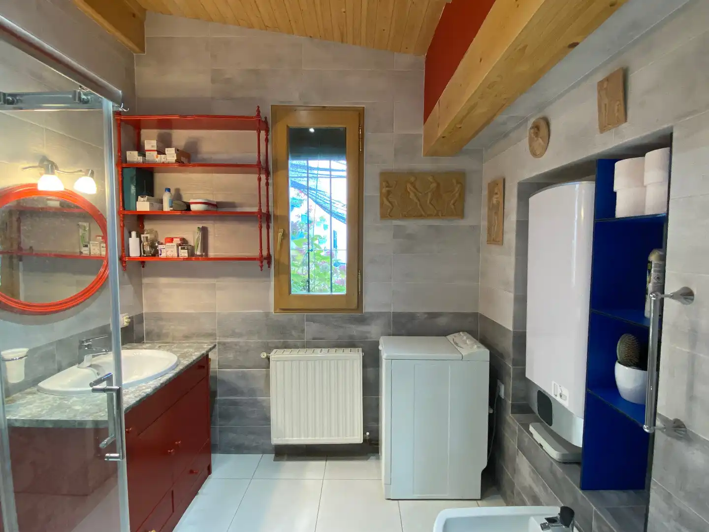 Cuina de Casa o xalet en venda en Burgos amb Parquet, Traster i Moblat