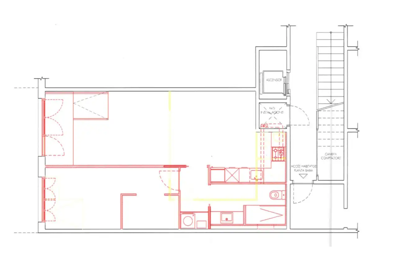 Wohnung mit Aufzug zum Verkauf in Carrer de Lluís Sagnier, imagen 46