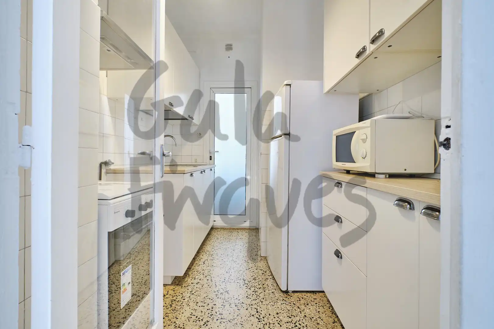 Cuina de Pis en venda en Barcelona amb Balcó