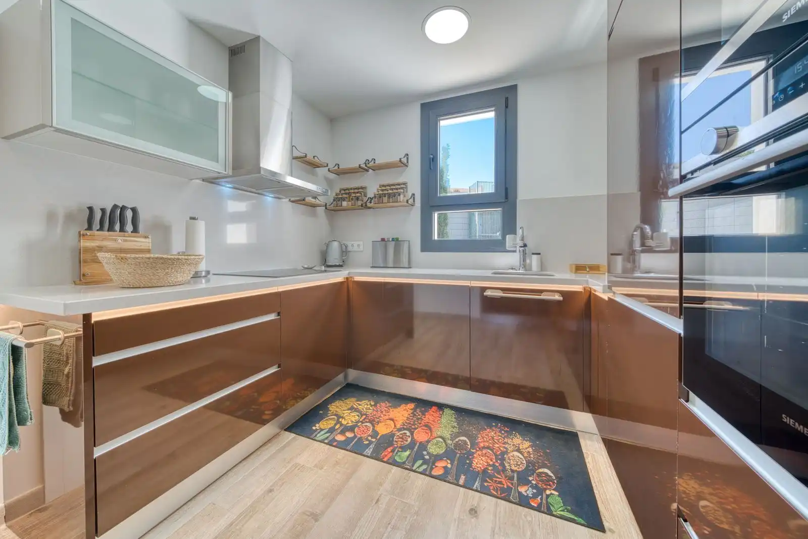 Cocina de Ático de alquiler en Estepona con Aire acondicionado, Terraza y Amueblado