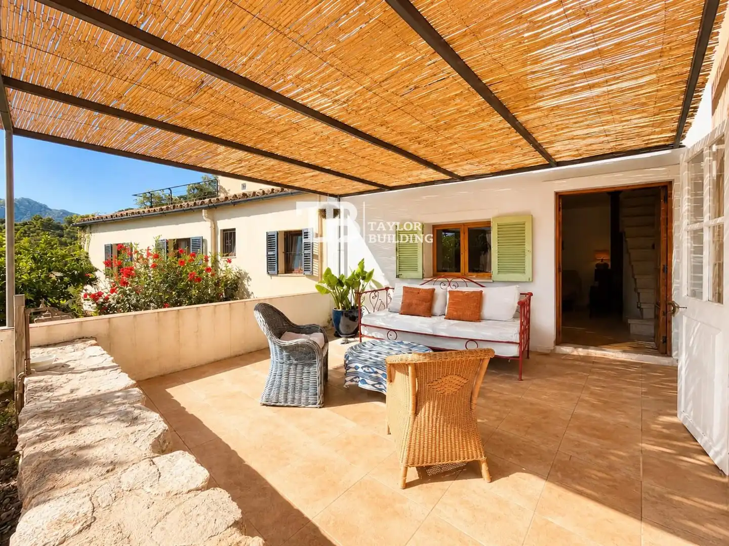 Terrassa de Casa o xalet en venda en Bunyola amb Calefacció, Jardí privat i Terrassa