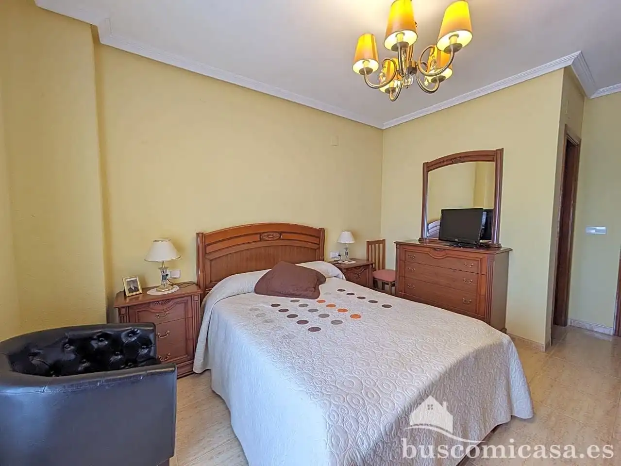 Schlafzimmer von Maisonette zum Verkauf in Linares mit Klimaanlage, Heizung und Abstellraum
