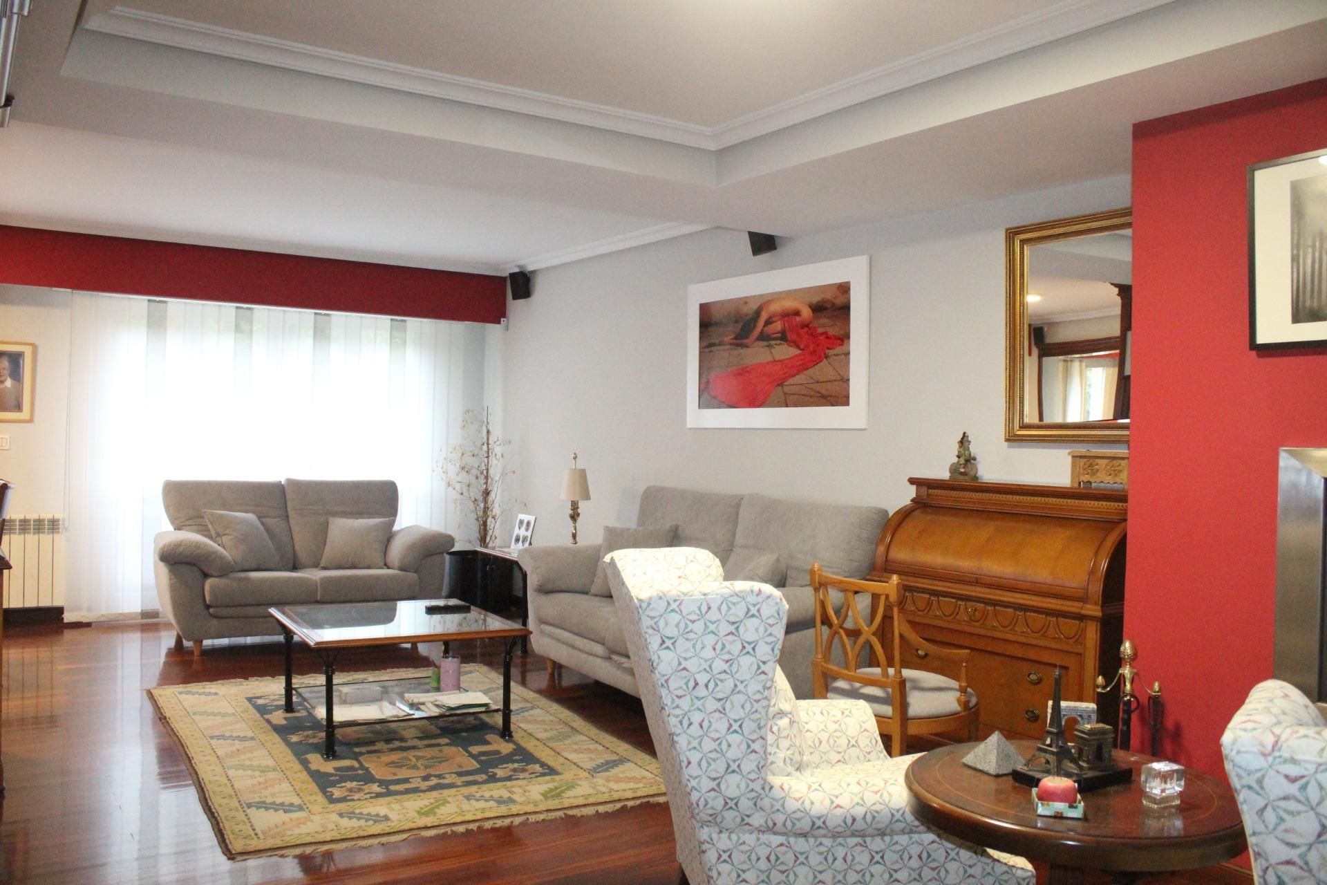 Sala de estar de Casa adosada en venta en Lezo con Calefacción, Jardín privado y Trastero