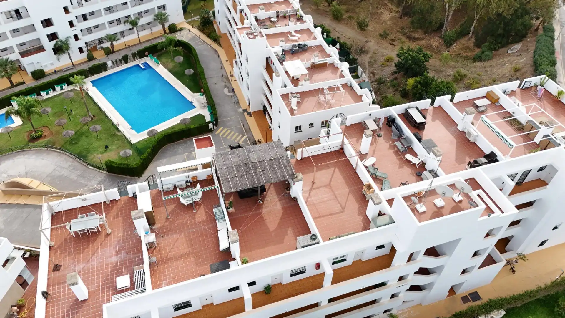 Exterior view of Flat for sale in Las Lagunas