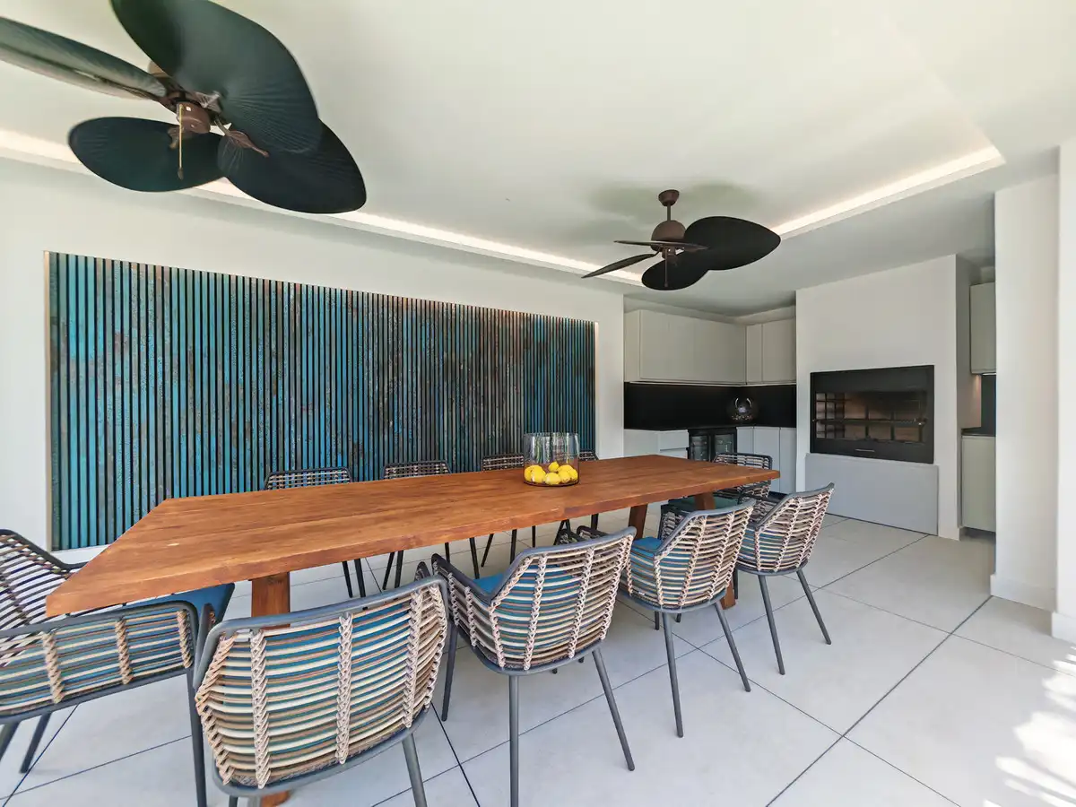 Dining room of Houses for sale in Marbella  with Air Conditioner, Heating and Private garden