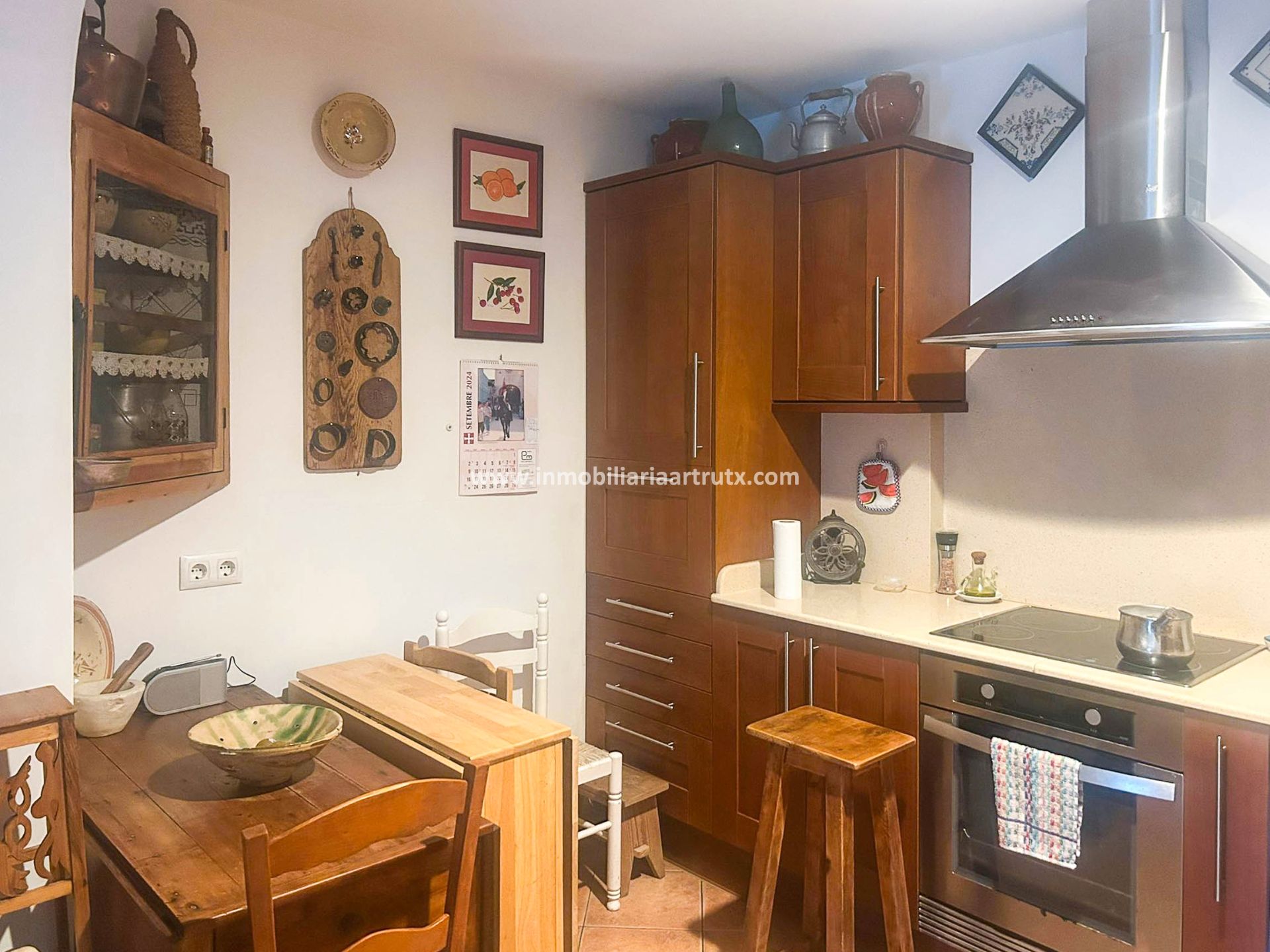 Cuina de Planta baixa en venda en Ciutadella de Menorca amb Aire condicionat i Terrassa