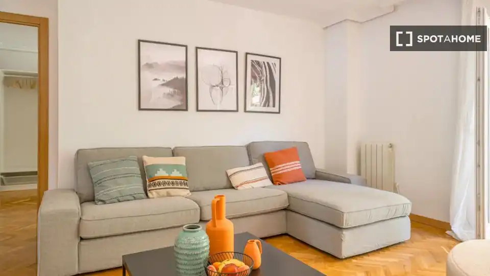 Living room of Flat for share in Moncloa - Aravaca