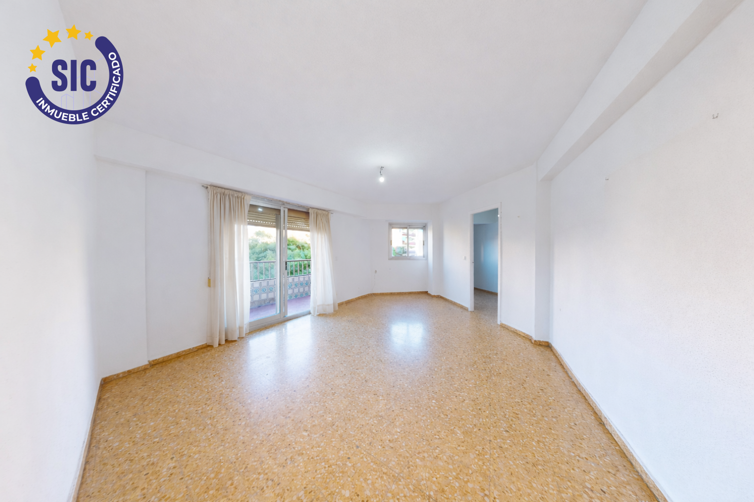 Living room of Flat for sale in  Valencia Capital  with Balcony