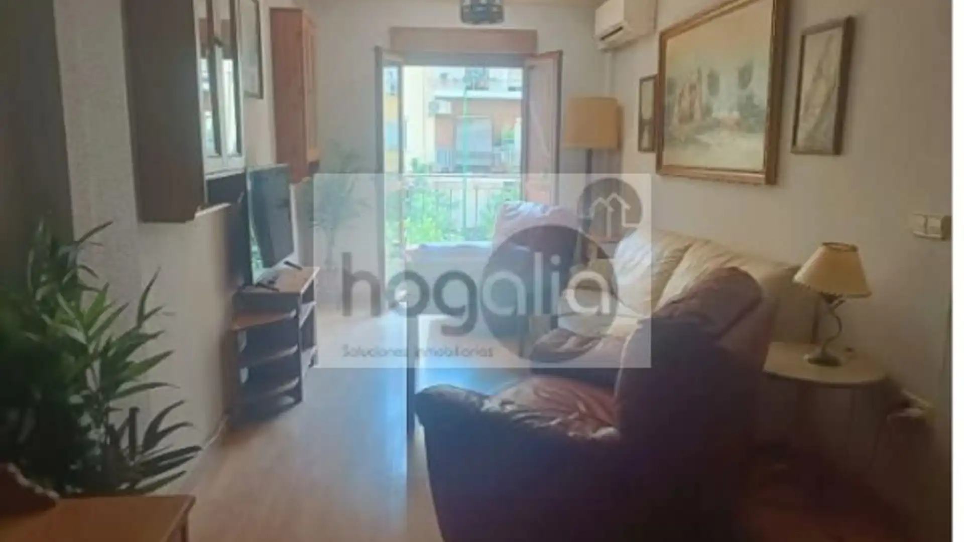 Sala de estar de Piso de alquiler en  Sevilla Capital con Aire acondicionado, Terraza y Amueblado