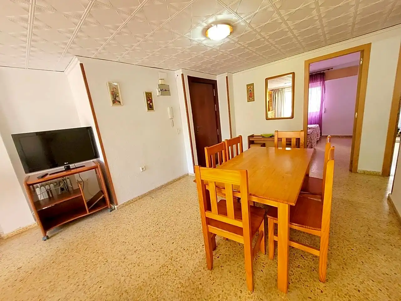Comedor de Apartamento de alquiler en Miramar, Valencia
