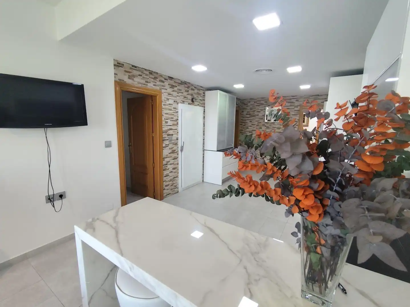 Cocina de Casa o chalet en venta en Murcia con Aire acondicionado, Jardín privado y Terraza