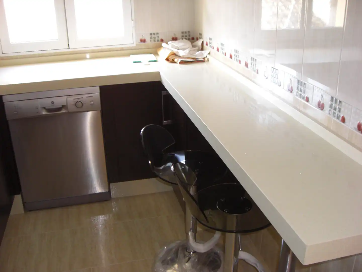 Kitchen of Flat for rent in Lucena  with Terrace, Storage room and Furnished