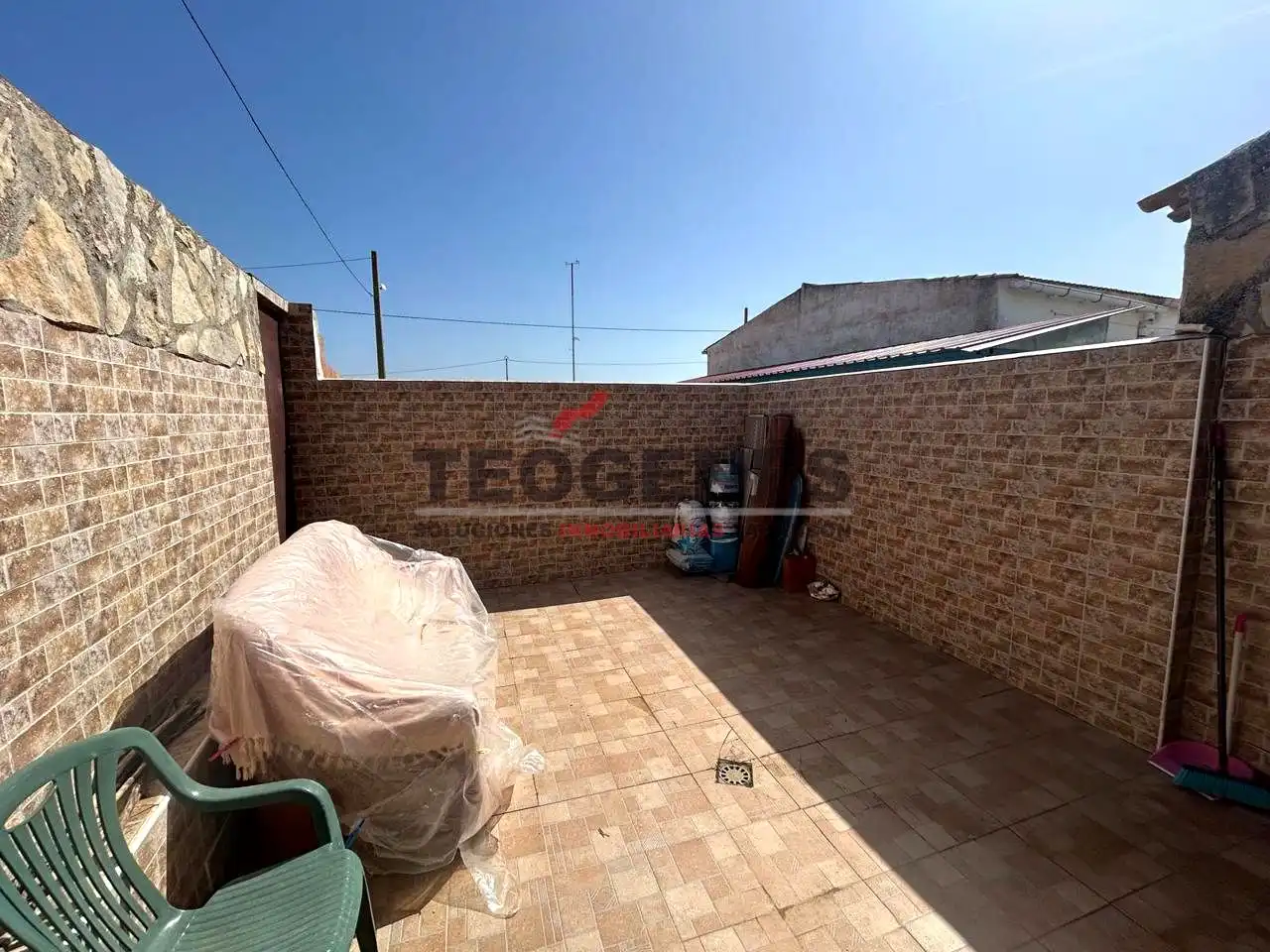 Terraza de Casa o chalet en venta en Alcázar del Rey con Amueblado
