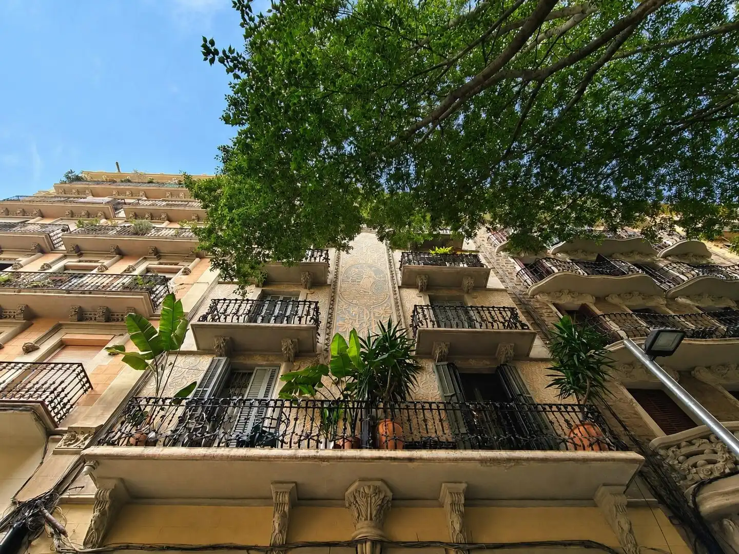 Vista exterior de Apartamento en venta en Barcelona con Aire acondicionado, Calefacción y Terraza