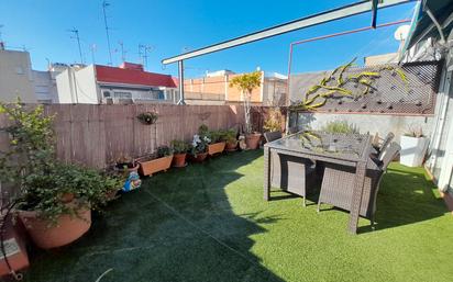 Terrace of Attic for sale in L'Hospitalet de Llobregat  with Air Conditioner, Heating and Parquet flooring