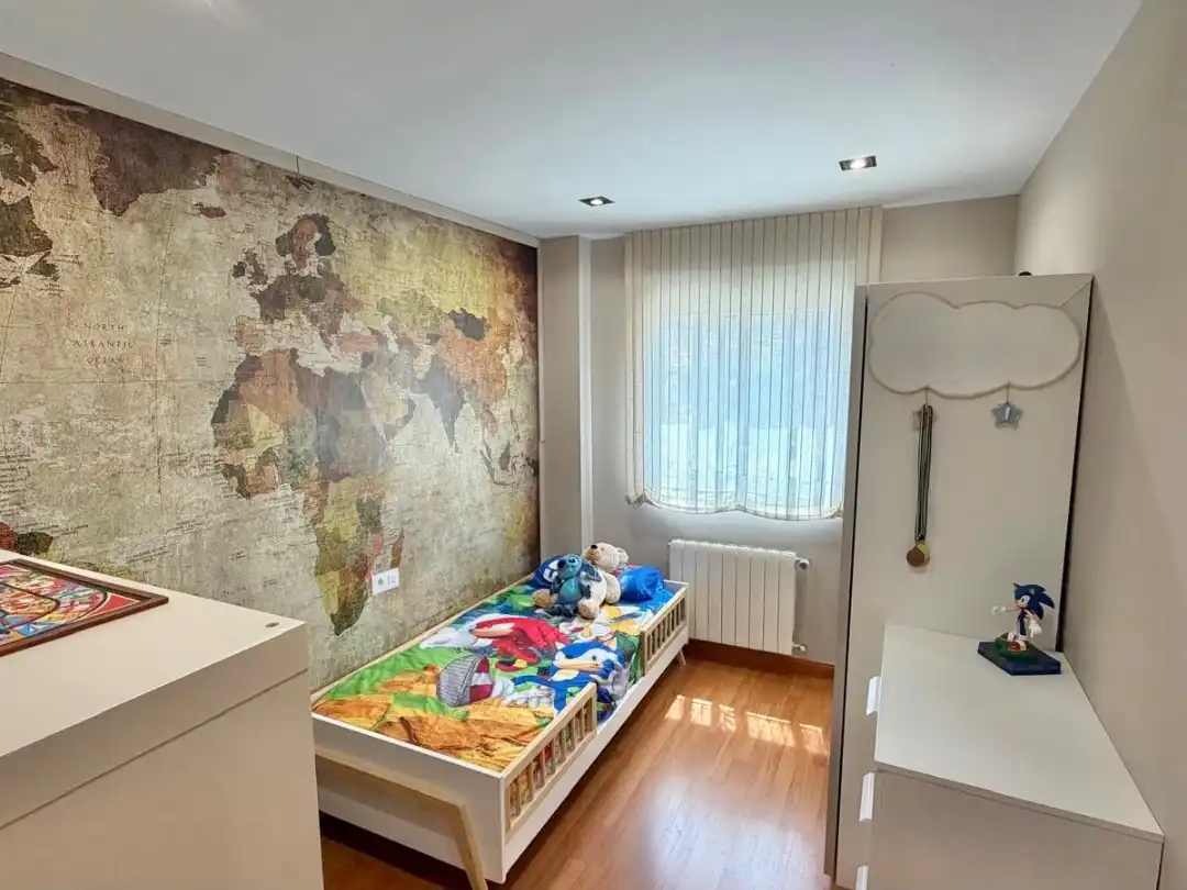 Bedroom of Flat for sale in Plasencia  with Air Conditioner, Terrace and Balcony