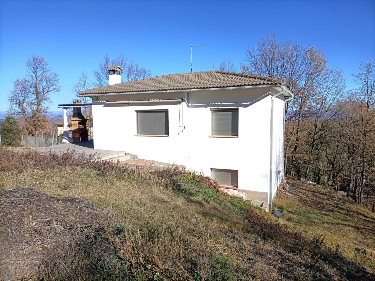 Exterior view of House or chalet for sale in Muntanyola  with Heating, Private garden and Terrace