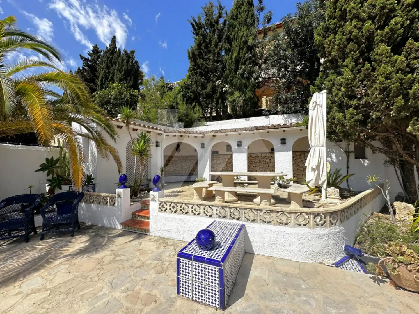 Terraza de Casa o chalet en venta en Benitachell / El Poble Nou de Benitatxell con Aire acondicionado, Calefacción y Jardín privado