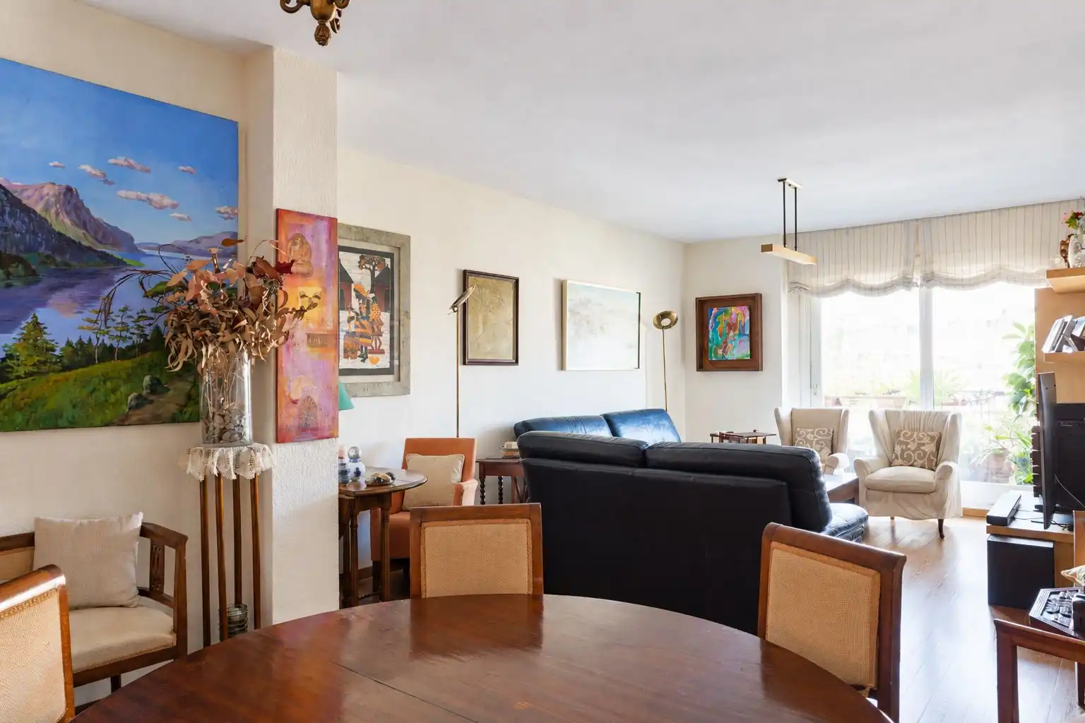 Sala d'estar de Apartament en venda en Barcelona