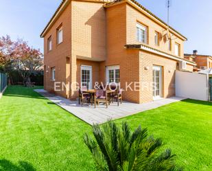 Exterior view of Single-family semi-detached to rent in Cardedeu  with Heating, Private garden and Pets allowed