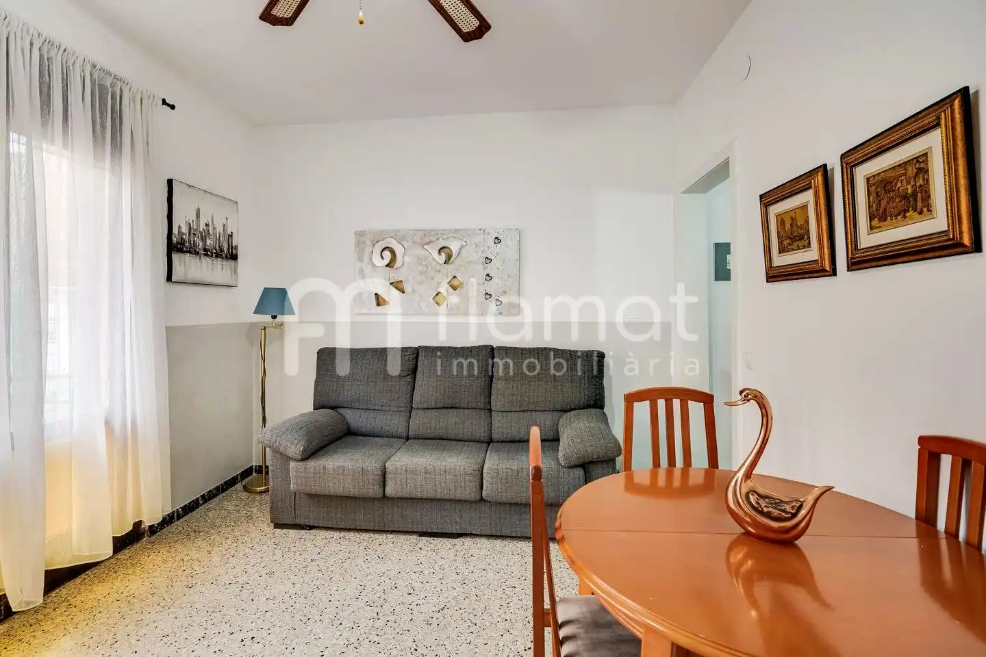 Sala de estar de Piso en venta en Blanes