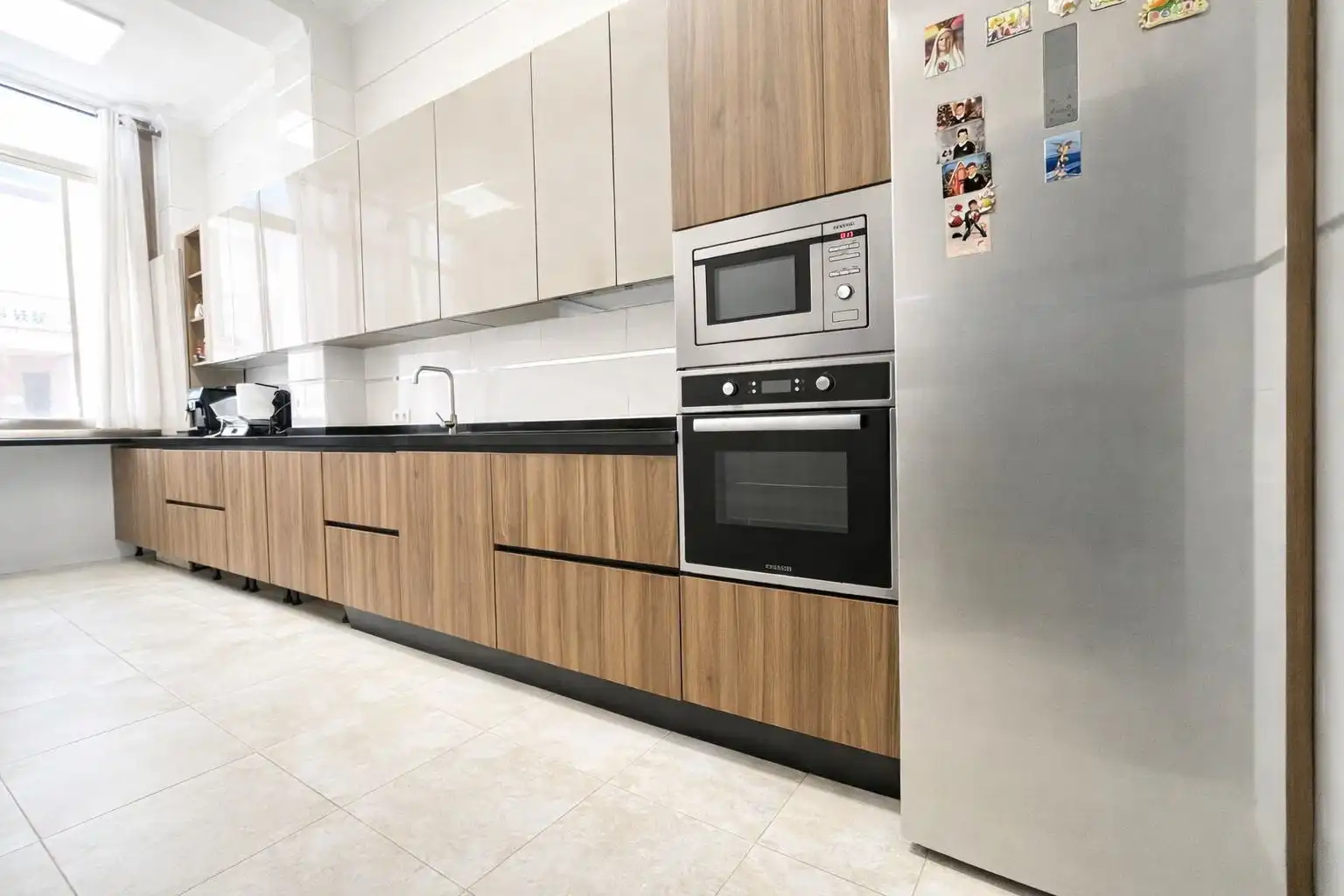 Küche von Wohnung zum Verkauf in Colmenar mit Klimaanlage, Heizung und Terrasse