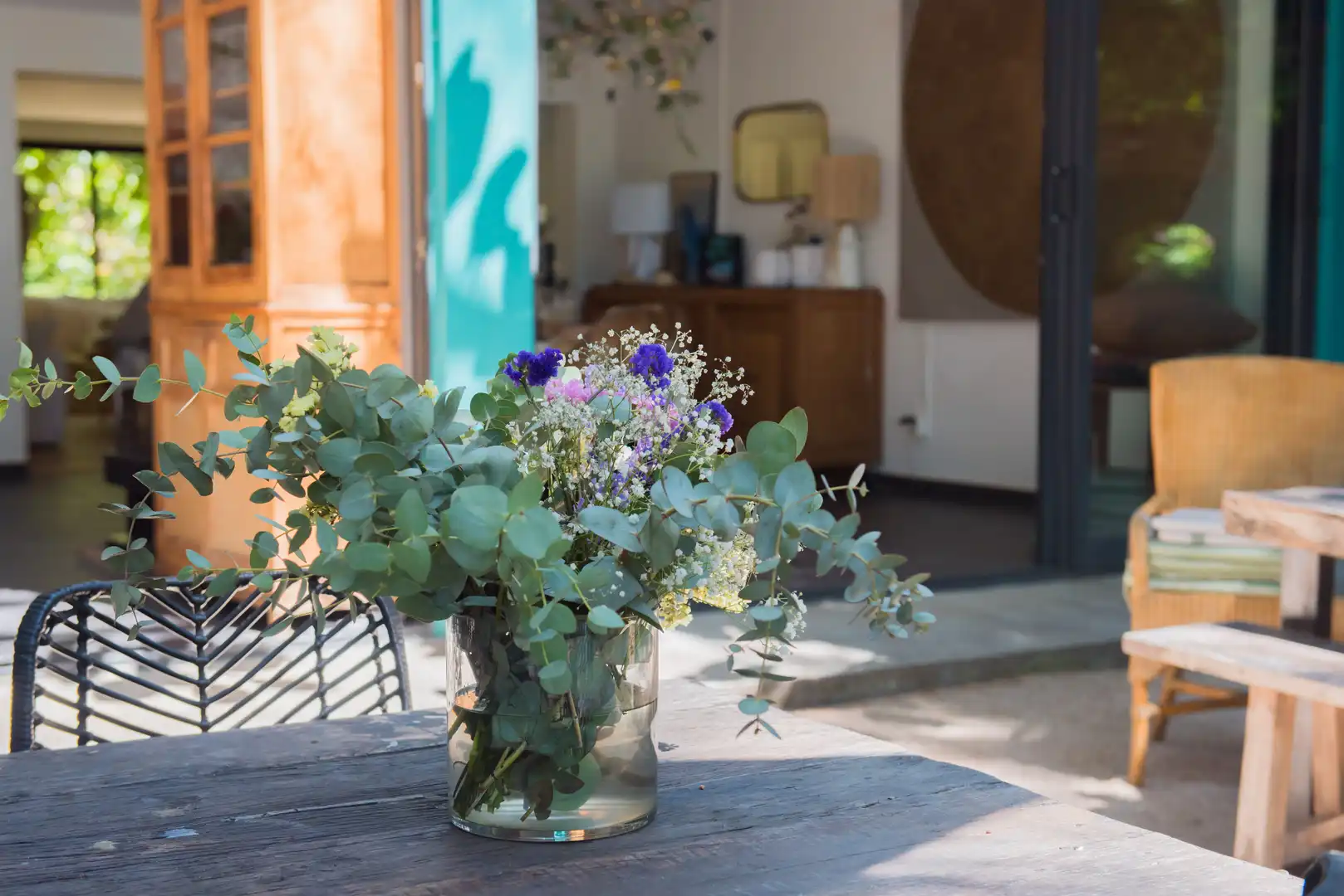Terraza de Finca rústica en venta en Sagra con Aire acondicionado, Terraza y Piscina