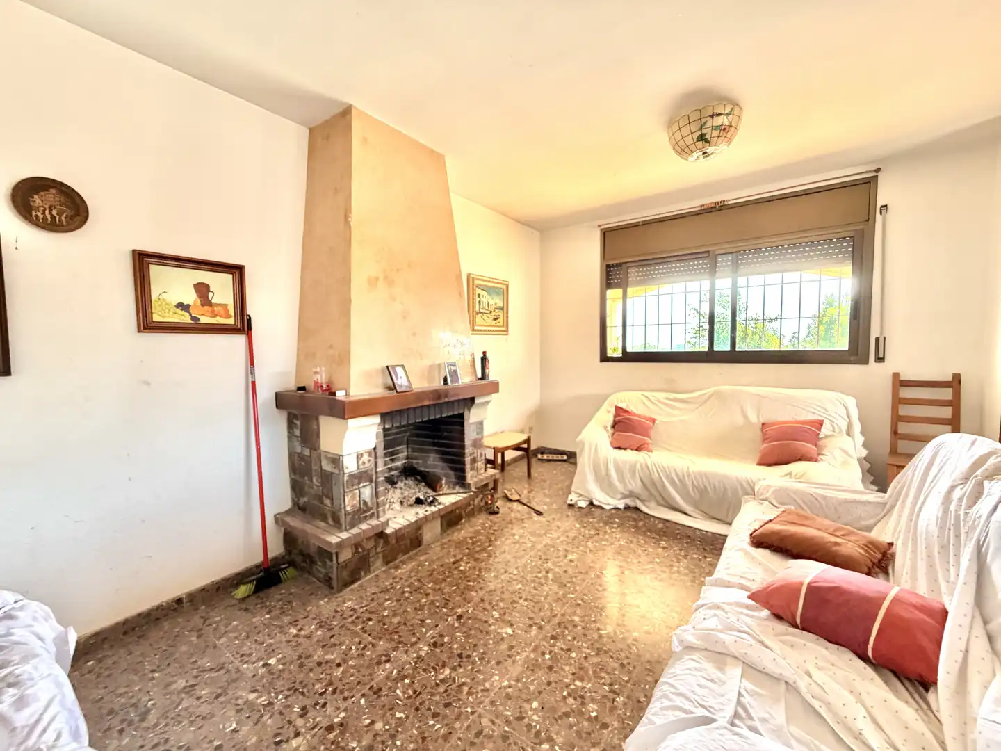 Sala de estar de Casa o chalet en venta en Vilanova i la Geltrú