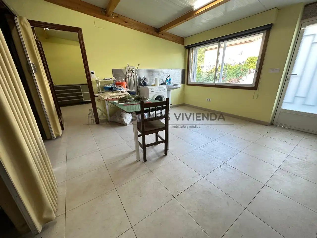 Cocina de Casa o chalet en venta en San Cibrao das Viñas con Calefacción, Jardín privado y Terraza