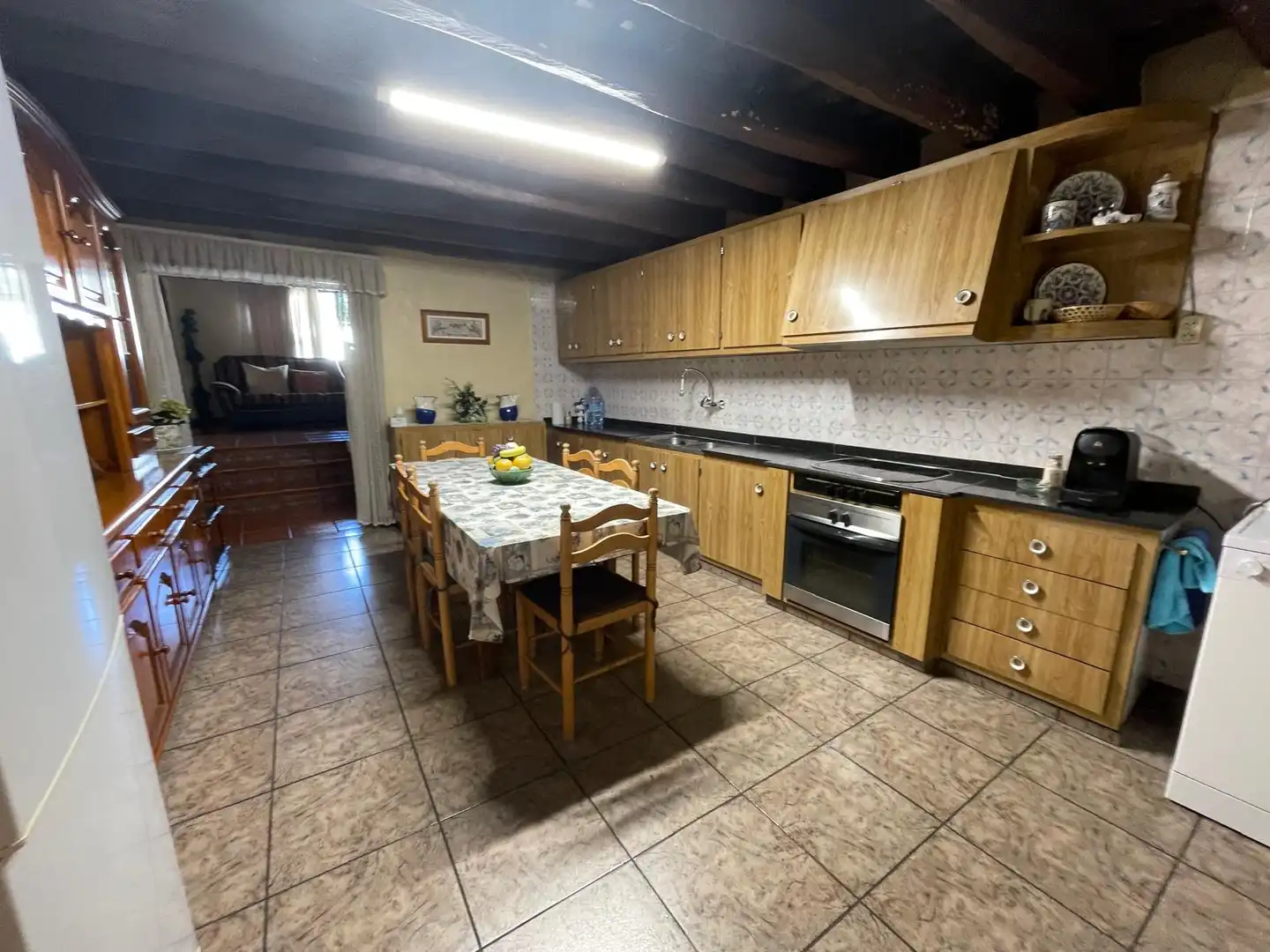 Cuina de Casa o xalet en venda en Malgrat de Mar amb Calefacció, Jardí privat i Terrassa