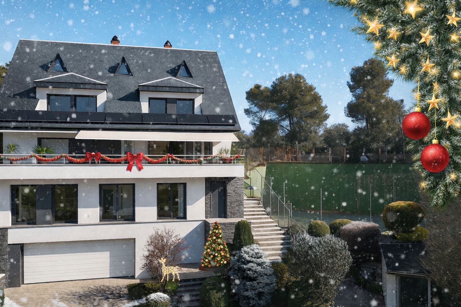 Exterior view of House or chalet for sale in Sant Cugat del Vallès  with Air Conditioner, Heating and Private garden