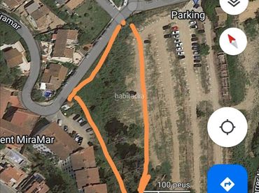 Terreny residencial en venda a Carrer Miramar 15