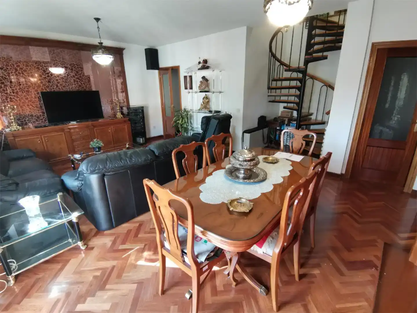 Menjador de Dúplex en venda en Ciudad Real Capital amb Aire condicionat i Balcó