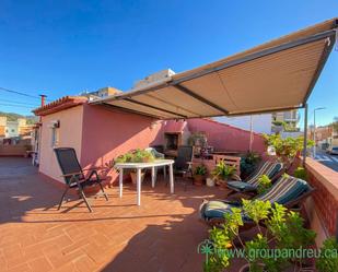 Terrace of Single-family semi-detached for sale in Santa Coloma de Gramenet  with Air Conditioner, Terrace and Balcony