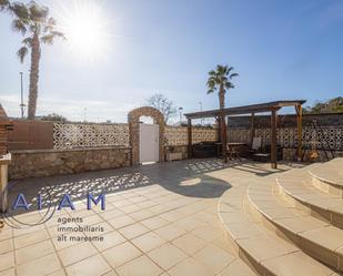 Jardí de Casa o xalet en venda en Santa Susanna amb Aire condicionat i Terrassa