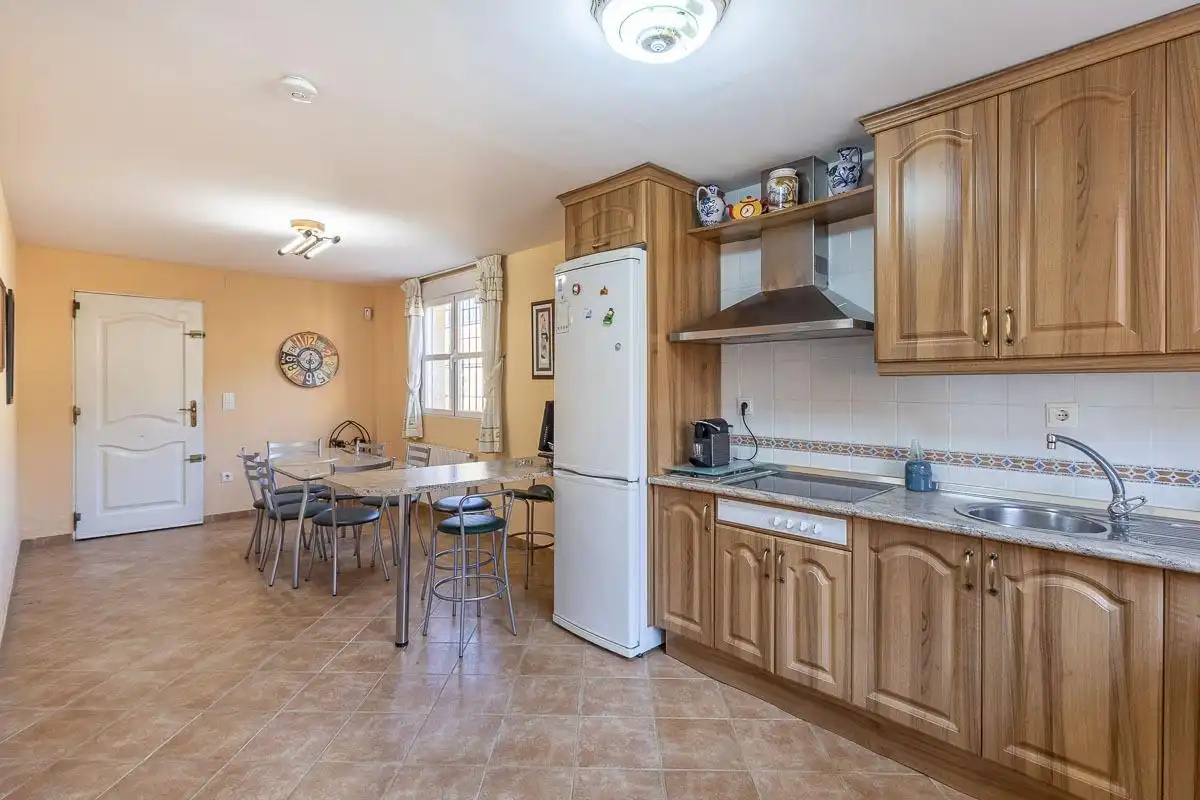 Cocina de Casa o chalet en venta en Albolote con Calefacción, Jardín privado y Terraza