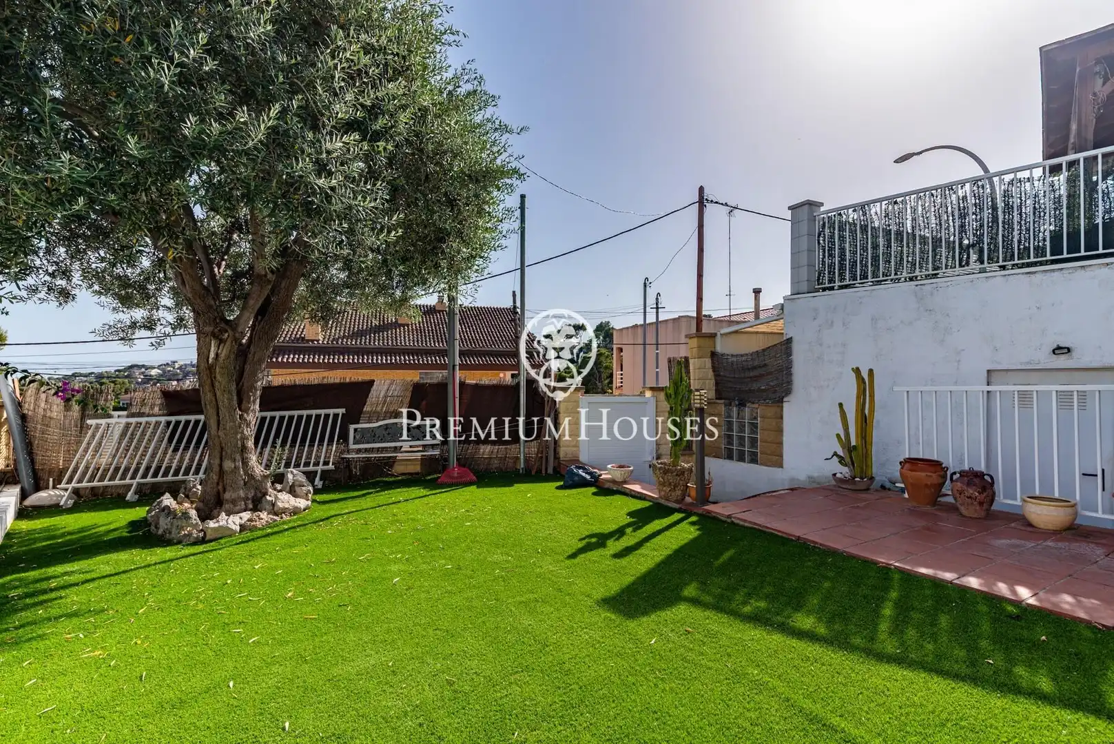 Terrassa de Casa adosada en venda en Castelldefels amb Aire condicionat, Calefacció i Jardí privat