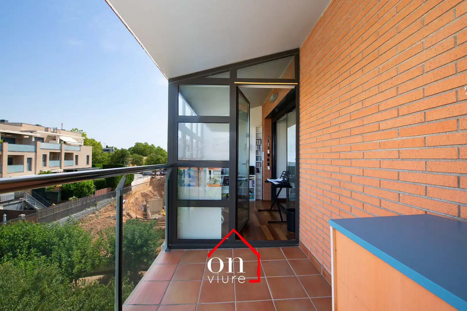 Balcony of Attic for sale in Sant Cugat del Vallès  with Air Conditioner, Heating and Parquet flooring