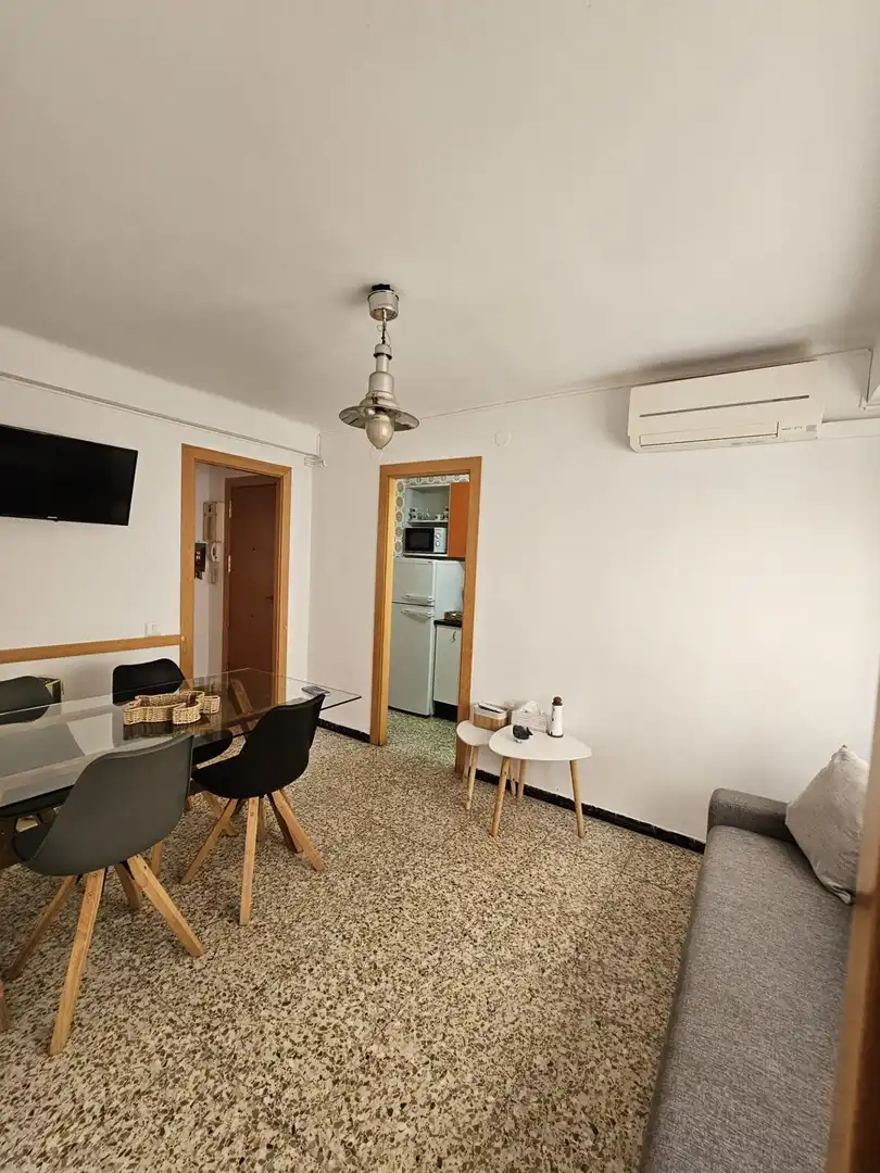Sala d'estar de Apartament en venda en L'Ametlla de Mar  amb Aire condicionat, Calefacció i Traster