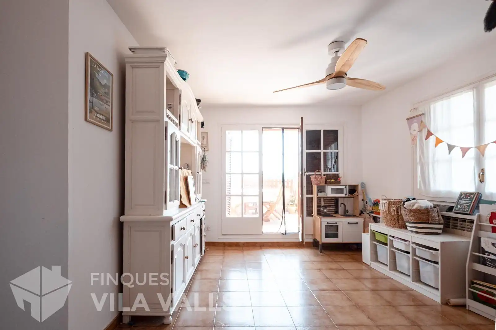 Living room of Flat for sale in Lliçà d'Amunt  with Air Conditioner, Heating and Private garden