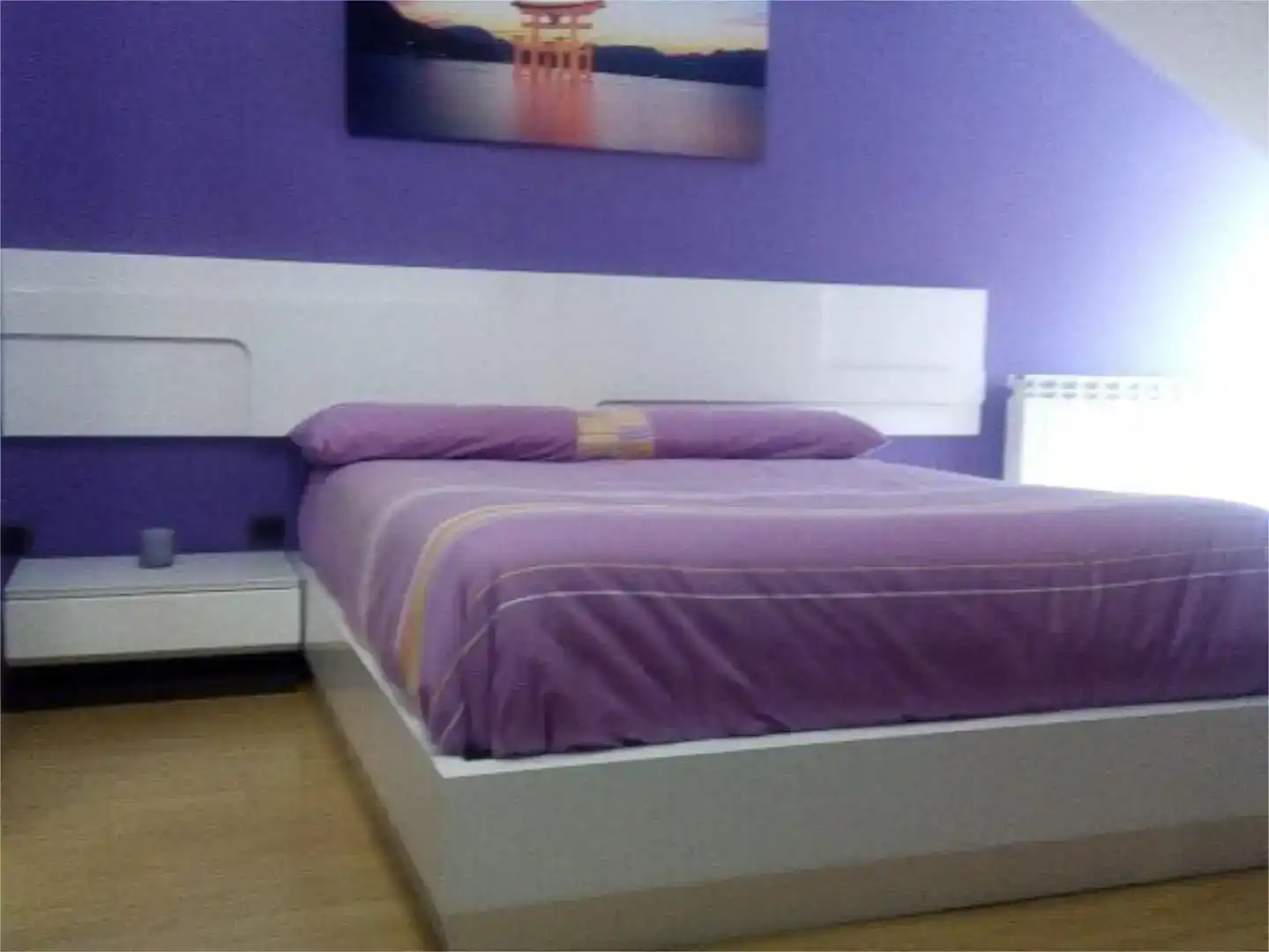 Schlafzimmer von Wohnung zur Miete in Torrelavega  mit Balkon